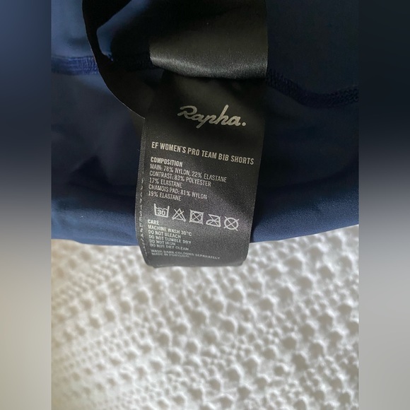 Rapha EF Education First Women’s Pro Team Bib Shorts dark navy size Small - Picture 11 of 11